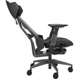 ASUS ROG Destrier Ergo Gaming-Stuhl black schwarz/grau, mobile Gaming-Armstützmodus, Akustikpaneel