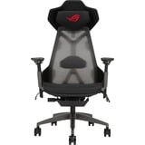 ASUS ROG Destrier Gaming-Stuhl black schwarz/grau, mobile Gaming-Armstützmodus, Akustikpaneel