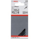 Bosch Schleifband X450 Expert for Metal, 13x457mm, K120 3 Stück, für Elektrofeilen