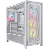 Corsair FRAME 5000D RS ARGB , Tower-Gehäuse weiß, Tempered Glass