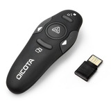 DICOTA Pin Point Wireless Laser Pointer, Presenter schwarz