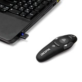 DICOTA Pin Point Wireless Laser Pointer, Presenter schwarz