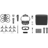 DJI Avata 2 Fly More Combo (drei Akkus), Drohne grau, Mechanischer Ein-Achsen-Gimbal