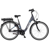 FISCHER Fahrrad ECU 1401 (2021), Pedelec anthrazit, 28", 44 cm Rahmen