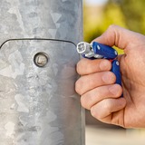 KNIPEX Schaltschrankschlüssel "DoubleJoint", Steckschlüssel blau/rot, Armlänge gesamt 97mm