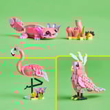 LEGO 31170 Creator 3-in-1 Rosa Flamingo, Konstruktionsspielzeug 