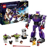 LEGO 76831 Lightyear von Disney und Pixar: Duell mit Zurg, Konstruktionsspielzeug Weltraum-Spielzeug zum Bauen, mit Mech-Action-Figur und Buzz-Minifigur