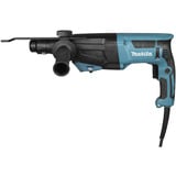 Makita Kombihammer HR2670FTX1, Bohrhammer blau/schwarz, 800 Watt, Transportkoffer, Meißel
