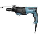 Makita Kombihammer HR2670FTX1, Bohrhammer blau/schwarz, 800 Watt, Transportkoffer, Meißel