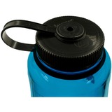 Nalgene Trinkflasche "Wide Mouth Sustain Silo" 1,5 Liter, 48oz transparent/blau, Weithalsflasche