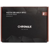 Noctua NM-AM5/4-MP83 chromax.black, Befestigung/Montage schwarz