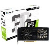 Palit GeForce RTX 3060 DUAL, Grafikkarte 3x DisplayPort, 1x HDMI 2.1