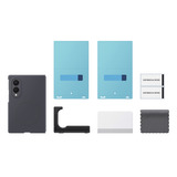 Samsung Silicone Magnet Case, Handyhülle graphit, Samsung Galaxy Z Fold8