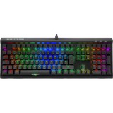 Sharkoon SKILLER SGK60, Gaming-Tastatur schwarz, DE-Layout, Kailh BOX Red