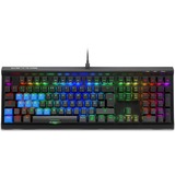 Sharkoon SKILLER SGK60, Gaming-Tastatur schwarz, DE-Layout, Kailh BOX Red