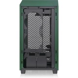 Thermaltake The Tower 200 Racing Green, Tower-Gehäuse dunkelgrün, Tempered Glass
