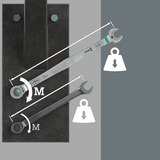 Wera 6007 Joker Imperial 8 Set 1 Maul-Ringratschenschlüssel-Satz, 8-teilig, Schraubenschlüssel zöllige Größen