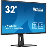 iiyama ProLite XB3270QSU-B1, LED-Monitor 80 cm (31.5 Zoll), schwarz (matt), WQHD, IPS, HDMI, DP, Ergonomischer Standfuß, 100Hz Panel