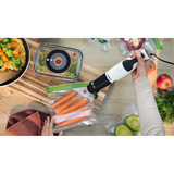Bosch Home Stabmixer ErgoMaster MSM4W220 Serie 4 weiß/edelstahl, 600 Watt, mit Zerkleinerer