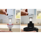 Bosch Home Stabmixer ErgoMaster MSM4W220 Serie 4 weiß/edelstahl, 600 Watt, mit Zerkleinerer