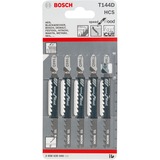 Bosch Stichsägeblatt T 144 D Speed for Wood, 100mm 5 Stück