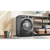Bosch WQG243DR10 Serie 6, Wärmepumpentrockner silber/schwarz