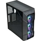 Cooler Master MasterBox TD500 Mesh V2, Tower-Gehäuse schwarz, Tempered Glass