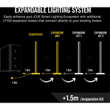 Corsair LT100 Expansion Kit, LED-Leiste schwarz, 1 Stück LED-Lichtsäule