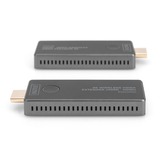 Digitus 4K Wireless Video Extender HDMI > HDMI, 30 Meter, HDMI Verlängerung schwarz/silber, Sendeeinheit + Empfängereinheit