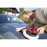 EINHELL Power X-Change Akku-Autopoliermaschine CE-CB 18/254 Li-Solo rot/schwarz, ohne Akku und Ladegerät