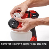 EINHELL Power X-Change Akku-Farbsprühsystem TE-SY 18/90 Li-Solo, Sprühpistole rot/schwarz, ohne Akku und Ladegerät