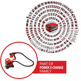 EINHELL Power X-Change Akku-Farbsprühsystem TE-SY 18/90 Li-Solo, Sprühpistole rot/schwarz, ohne Akku und Ladegerät