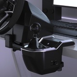 HORI 7-Speed Racing Shifter, Schalthebel schwarz, für PC