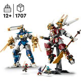 LEGO 71870 Ninjago Die Zwillings-Titanmechs, Konstruktionsspielzeug 