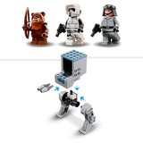 LEGO 75332 Star Wars AT-ST, Konstruktionsspielzeug mit Ewok Wicket und Scout Trooper Minifiguren und Starter-Bauelement, Set 2022