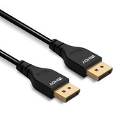 Lindy DisplayPort 1.4 Kabel, Slim schwarz, 3 Meter