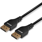 Lindy DisplayPort 1.4 Kabel, Slim schwarz, 3 Meter