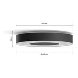 Philips HUE White & Color Ambiance Infuse Deckenleuchte L, LED-Leuchte schwarz