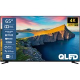 Telefunken QU65K800, QLED-Fernseher 164 cm (65 Zoll), schwarz, UltraHD/4K, Triple Tuner, SmartTV