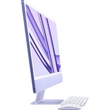 Apple iMac 59,62 cm (24") M3 2023 CTO, MAC-System violett/hellviolett, macOS, Deutsch
