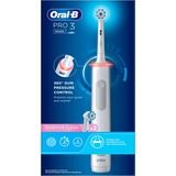 Braun Oral-B Pro 3 3000 Sensitive Clean, Elektrische Zahnbürste weiß