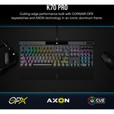 Corsair K70 RGB PRO, Gaming-Tastatur schwarz, DE-Layout, Corsair OPX