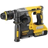 DEWALT Akku-Kombihammer DCH274P2T, Bohrhammer gelb, 2x Li-Ionen Akku 5,0Ah, im Koffer