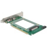 DeLOCK PCI Express x16 Karte zu 1 x intern U.2 NVMe SFF-8639, Schnittstellenkarte 