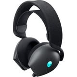 Dell Alienware Tri-Mode Wireless AW725H Dark Side of the Moon, Gaming-Headset schwarz, Hi-Res Audio, Bluetooth, 2,4 GHz, Kabel