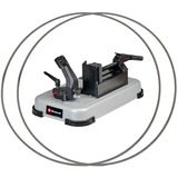 EINHELL Power X-Change Akku-Bandsäge TE-MB 18/127 U Li-Solo, 18Volt rot/schwarz, ohne Akku und Ladegerät, mit Untergestell