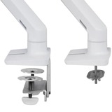 Ergotron HX Monitor Arm mit HD-Gelenk, Monitorhalterung weiß, für ultrabreite Curved Monitore