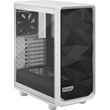 Fractal Design Meshify 2 Compact White TG Clear Tint, Tower-Gehäuse weiß/schwarz, Tempered Glass