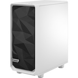 Fractal Design Meshify 2 Compact White TG Clear Tint, Tower-Gehäuse weiß/schwarz, Tempered Glass