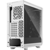 Fractal Design Meshify 2 Compact White TG Clear Tint, Tower-Gehäuse weiß/schwarz, Tempered Glass